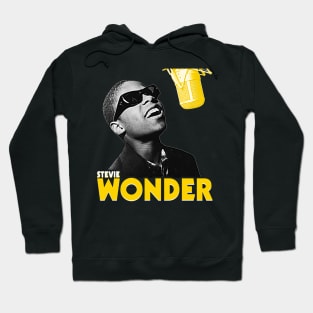 Young Stevie Wonder // Retro R&B Singer Tribute Hoodie